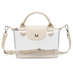 2254 Clear Bag Purse Stadium Approved Transparent Handbags See Through